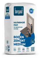 Наливной пол на цементной основе "BODAN ZEMENT MEDIUM" Bergauf