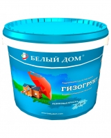 Гидроизоляционная краска "ГИЗОГРУНТ" Белый Дом 
