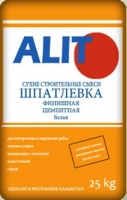 Финишная цементная шпатлевка "Alit"